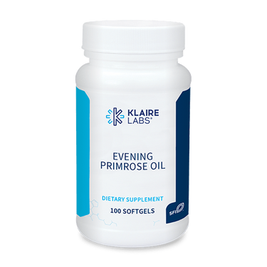 Evening Primrose - Klaire Labs - Gamma Linoleic Acid to support skin, hair, nails and hormone balance
